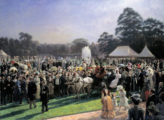 The Garden Party at Buckingham Palace, 28 June 1897