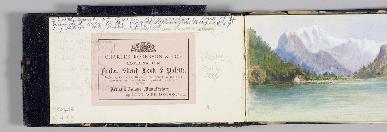 Queen Alexandra's Sketchbook 1884-89