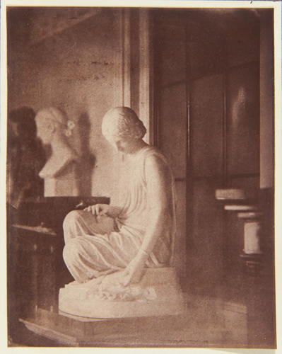 Sculpture of a South Asian young woman at Osborne Sculpture of a South Asian young woman at Osborne