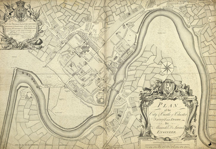 Plan of the City and Castle of Chester Plan of the City and Castle of Chester