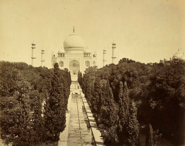 The Taj at Agra, Garden View: Prince of Wales Tour of India 1875-6 (vol. 4) The Taj at Agra, Garden View: Prince of Wales Tour of India 1875-6 (vol. 4)