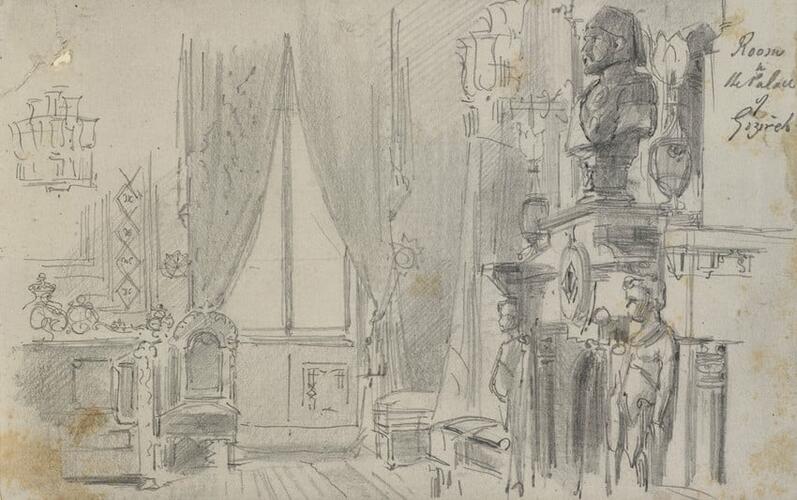 The Breakfast Room in the Palace of Gezira