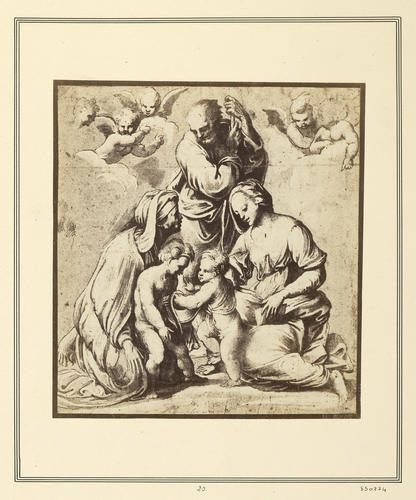 Holy Family with the Infant Baptist and St Elizabeth
