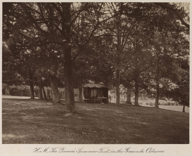 H. M. The Queen's Summer Tent, in the grounds, Osborne