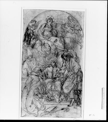 St John expounding the doctrine of the Immaculate Conception