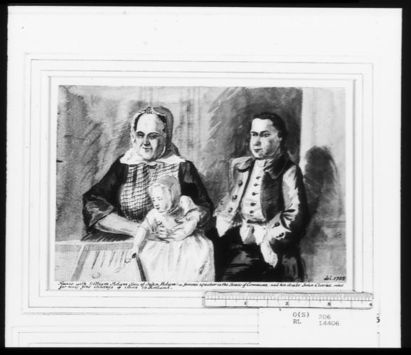 John Clerk, William Adam and his nurse