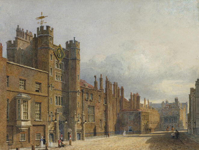 St James’s Palace: The north front