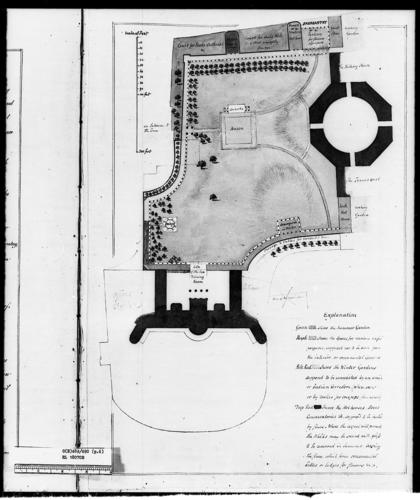 Designs for the Pavilion at Brighton: General Ground Plan