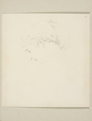 A female head study