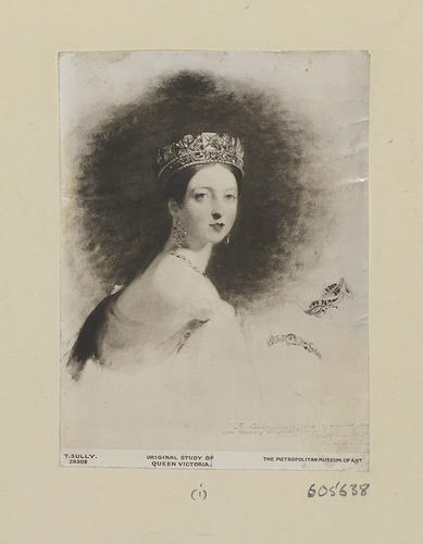 [Photograph of an Original Study of Queen Victoria]