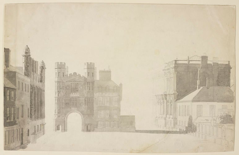 The Holbein Gate and Banqueting House at Whitehall