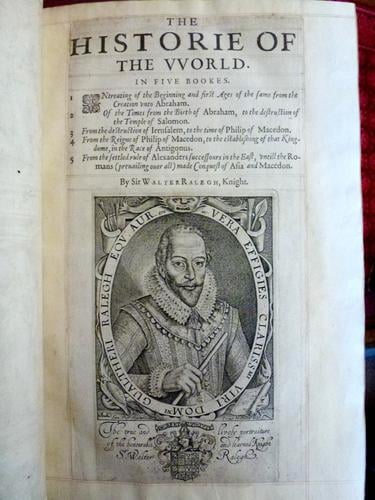 The Historie of the World in five books . . . / Sir Walter Raleigh