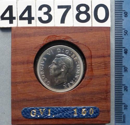 George VI Proof shilling (English type) George VI Proof shilling (English type)