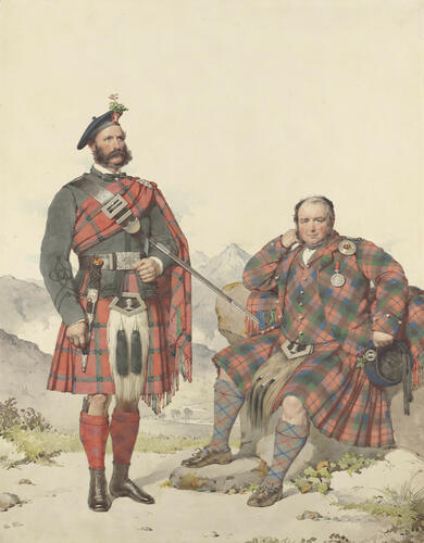 Robert MacNab (b. 1822) and Donald MacNaughton (1812-69)