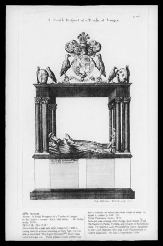 Tomb of Scrope at Langar Tomb of Scrope at Langar