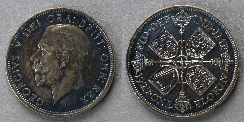 George V Proof florin George V Proof florin