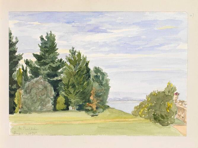 Master: SKETCHES BY QUEEN VICTORIA II
Item: In the Tent [at] Osborne