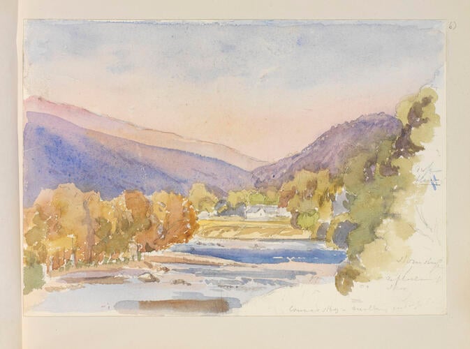 Master: SKETCHES BY QUEEN VICTORIA II
Item: A Highland landscape