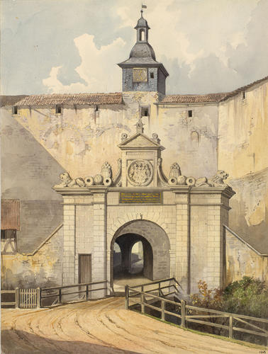 The Veste Coburg: the Moat Bridge The Veste Coburg: the Moat Bridge