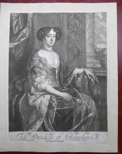 Barbara Duchess of Cleveland (1641-1709) Barbara Duchess of Cleveland (1641-1709)