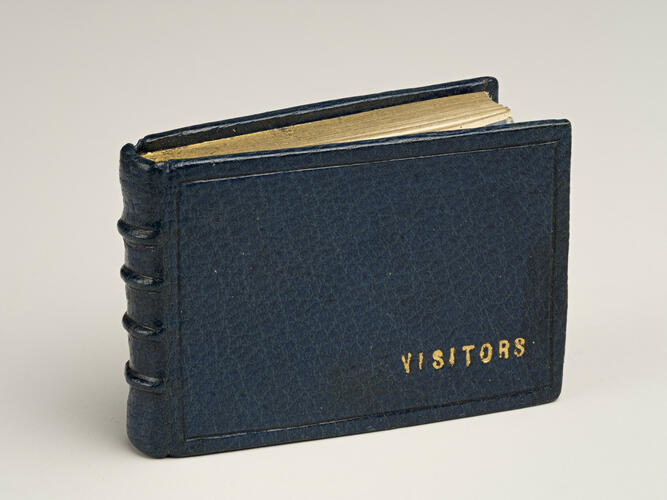 Visitors book