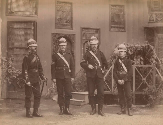 Soldiers who served in the Army Hospital Corps during the Anglo-Egyptian War