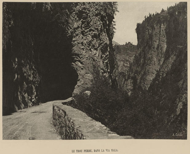 Le Trou Perdu, dans la Via Mala Le Trou Perdu, dans la Via Mala
