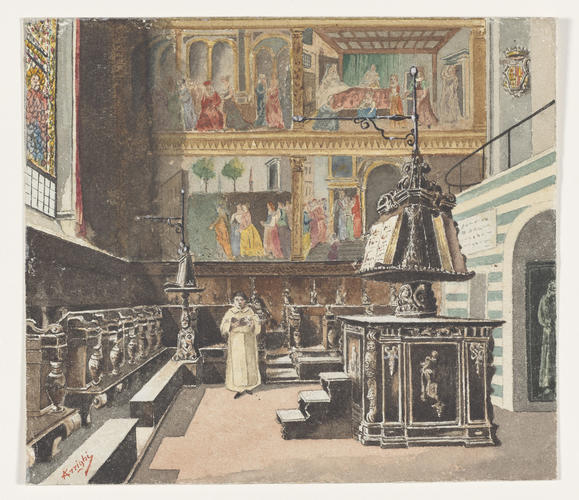 Florence: The Tornabuoni Chapel, Santa Maria Novella