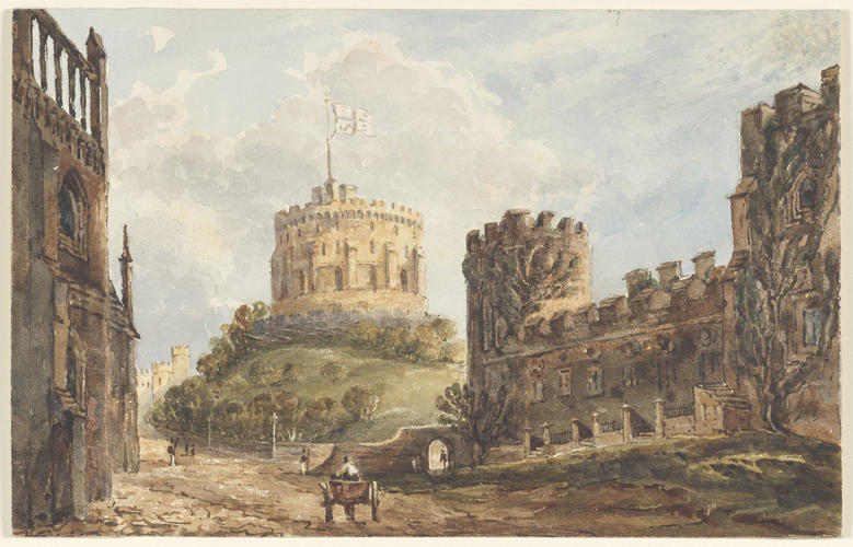 Windsor Castle with the Middle Ward