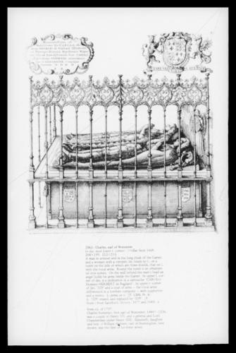 Tomb of Charles, Earl of Worcester Tomb of Charles, Earl of Worcester
