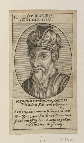 Lothair (I, Holy Roman Emperor, Eldest Son of Louis I the Pious, Holy Roman Emperor)