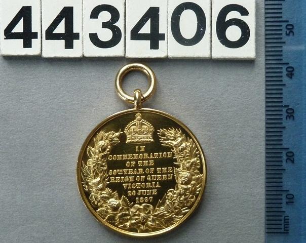 Medal commemorating the Diamond Jubilee of Queen Victoria
