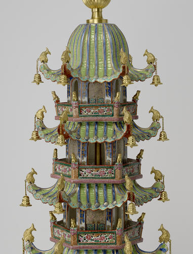 Pair of small pagodas