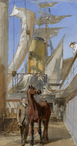 Nile Sketches by Sir Oswald W. Brierly 1869 Nile Sketches by Sir Oswald W. Brierly 1869