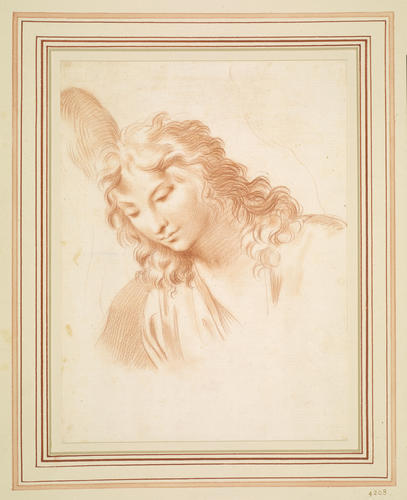 The head of an angel The head of an angel
