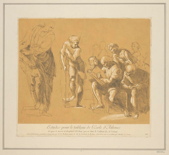 Studies for 'The School of Athens' Studies for 'The School of Athens'