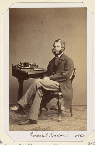 General Gordon. 1864. [Royal Household Portraits. Volume 55. ]