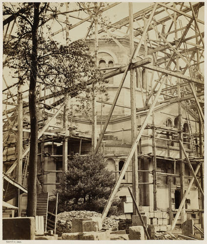 Construction of the Mausoleum at Frogmore Construction of the Mausoleum at Frogmore