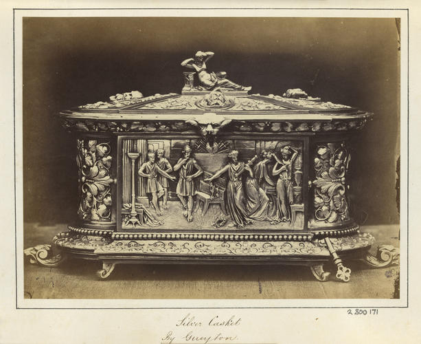 'Silver Casket by Gueyton' 'Silver Casket by Gueyton'