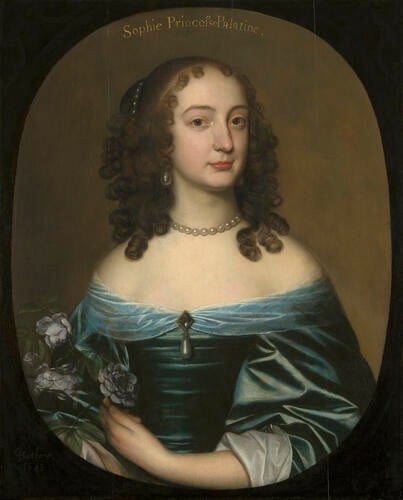 Princess Sophia, later Duchess of Brunswick-Lüneburg, Electress of Hanover (1630-1714)