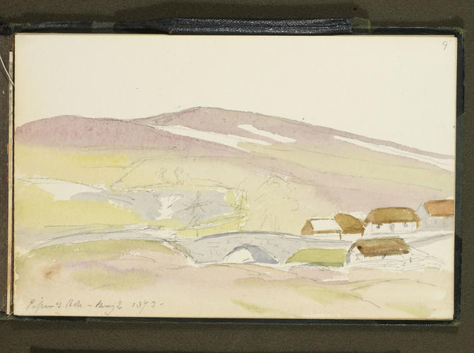 Master: Queen Victoria's Sketch Book 1872-3
Item: A highland landscape