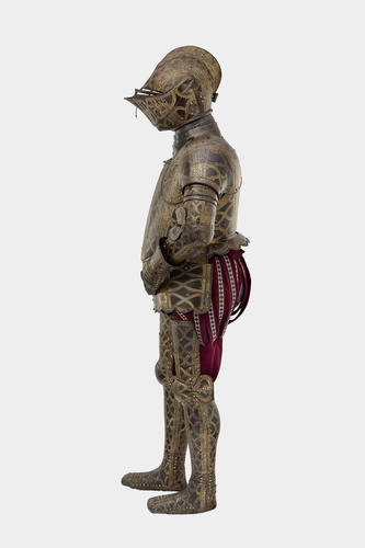 Armour garniture of Sir Christopher Hatton for the field, tourney, tilt and barriers