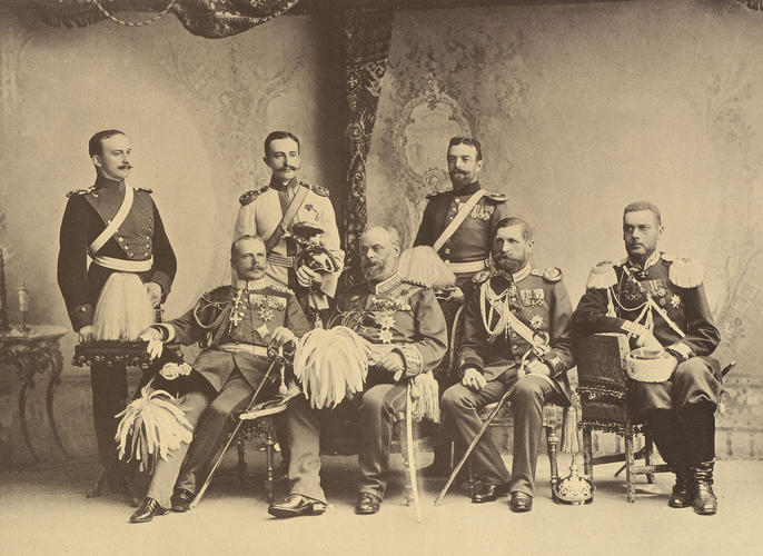 Representatives of Bavaria at the coronation of Nicholas II, Emperor of Russia Representatives of Bavaria at the coronation of Nicholas II, Emperor of Russia