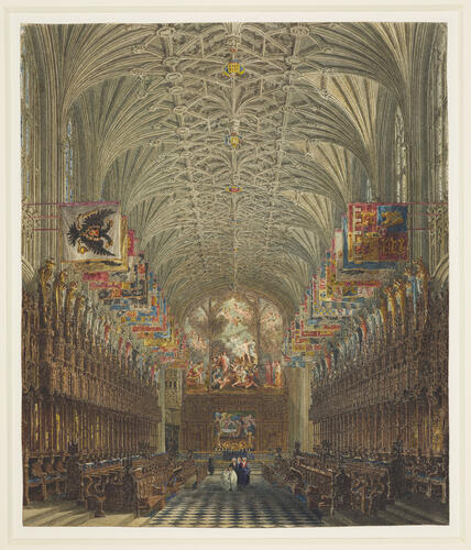 Windsor Castle: The Quire of St George’s Chapel