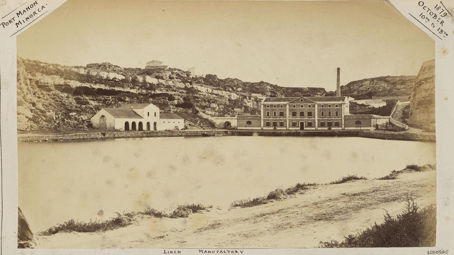 Port Mahon, Minorca, 1879 October 10th to 18th: Linen Manufactory