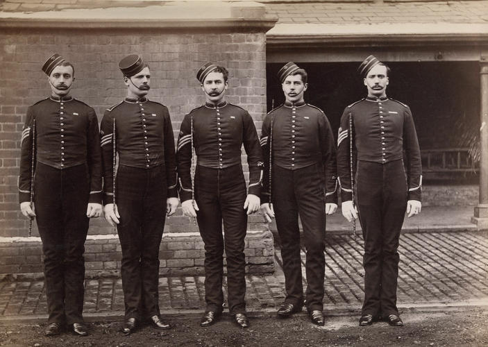 Non-Commissioned Officers from the Life Guards who served in the Anglo-Egyptian War