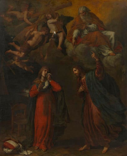 Christ Taking Leave of his Mother and Foretelling his Passion