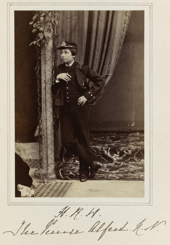 Prince Alfred, later Duke of Saxe-Coburg and Gotha (1844-1900) Prince Alfred, later Duke of Saxe-Coburg and Gotha (1844-1900)