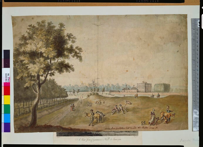 A View from Constitution Hill towards West Minster