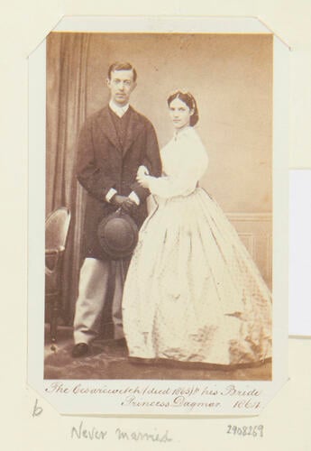 The Cesaréwitch and his bride, Princess Dagmar